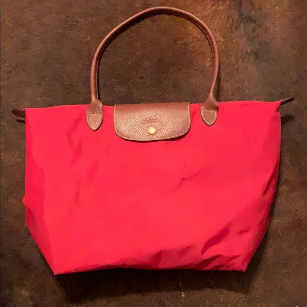 Longchamp Red Tote